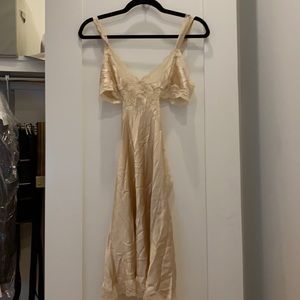 Stella McCartney Pink Silk Lingerie Dress